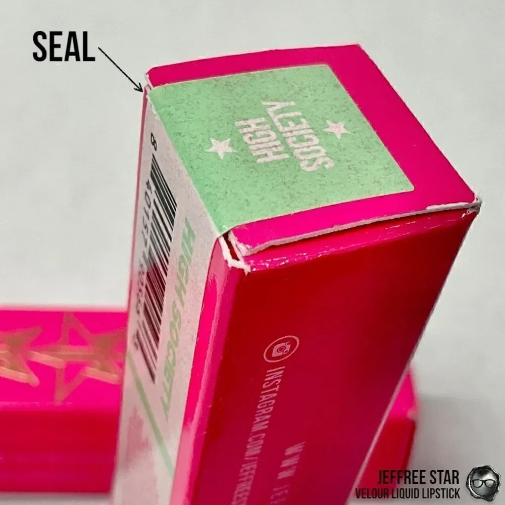 JEFFREE STAR VELOUR LIQUID LIPSTICK IN HIGH SOCIETY  PASTEL MINT GREEN LIPCOLOR
